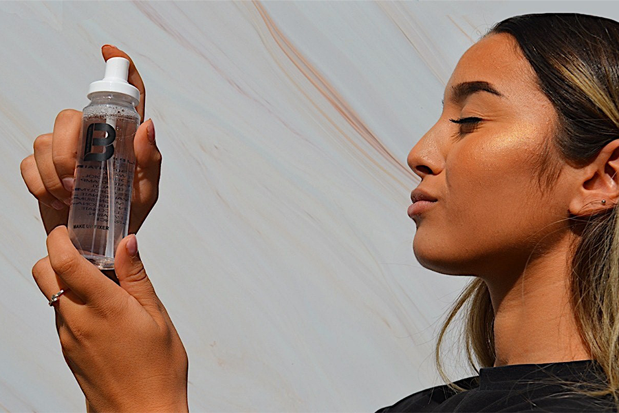 Makeup fixer bb jo cosmetics model
